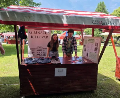 Mladi Bjelovarčani odlično su natjecanjima prezentirali svoj grad i županiju/Foto: Gimnazija Bjelovar