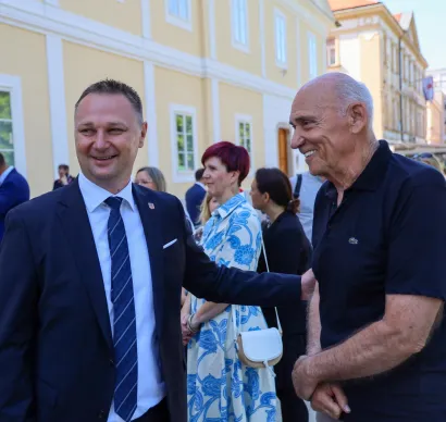 Župan s Hrvojem Horvatom/Foto: BBŽ