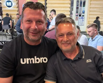 Drugoplasirani u starijoj skupini &ndash; Vitomir Geler i Mario Bali&scaron;/Foto: HATK Daruvar