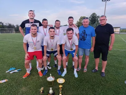 Najbolji su dobili pehare i medalje/Foto: NK BILO Velika Pisanica