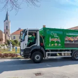 Kamion koji su Komunalije Čazma dobili od tvrtke Tehnix/Foto: Davor Kirin