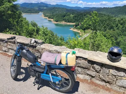 Mladi Daruvarčanin na putu je uživao u jedinstvenim vidicima/Foto: Privatni album