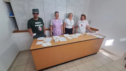 Žiri koji je ocjenjivao bramborke/Foto: ČB Gornji Daruvar