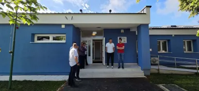 Nove vrtiće obi&scaron;ao je gradonačelnik Dario Hrebak sa suradnicima/Foto: Grad Bjelovar