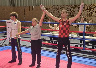 Robert je ponovno bio sjajan/Foto: Savate klub &Scaron;an
