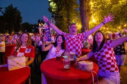 Foto: Stipe Bo&scaron;čić, Božo Bo&scaron;čić i Marina Brestovečki Mrkoci