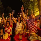 Foto: Stipe Bo&scaron;čić, Božo Bo&scaron;čić i Marina Brestovečki Mrkoci