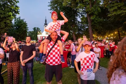 Foto: Stipe Bo&scaron;čić, Božo Bo&scaron;čić i Marina Brestovečki Mrkoci