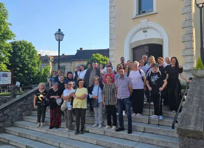 Jedna od &scaron;etnji Jane's Walk u Daruvaru/Foto: Privatni album