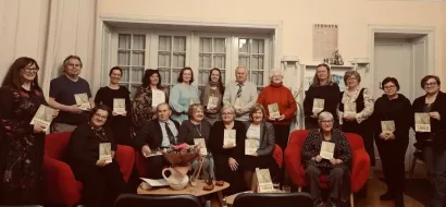 S članovima Literarnog kluba Saveza Čeha u RH/Foto: Privatni album