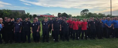 Okupili su se vatrogasci iz tri županije/Foto: JVP Gare&scaron;nica