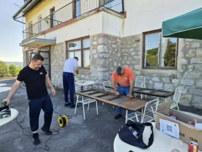 Uredio se prostor oko doma/Foto: PD Petrov vrh