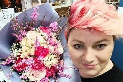 Andrijana Andy Vinković poznata je daruvarska cvjećarica, a buket za Valentinovo bit će bitno rasko&scaron;niji od ovog/Foto: Privatni album