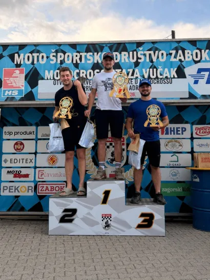 Na pobjedničkom postolju ove je sezone bio nakon svake utrke/Foto: Privatni album