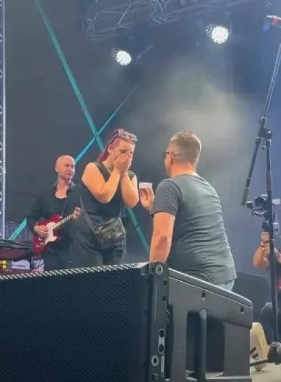 Josipa je bila iznenađena, ali i dirnuta ovom gestom/Foto: Grad Bjelovar