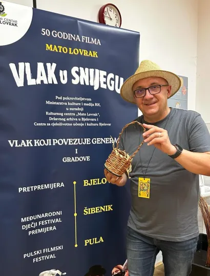Slaven Klobučar u ulozi Mate Lovraka/Foto: Privatni album