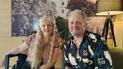Janine i Martin s kolegama umjetnicima putuju diljem Europe i &scaron;ire/Foto: Slavica Trgovac Martan