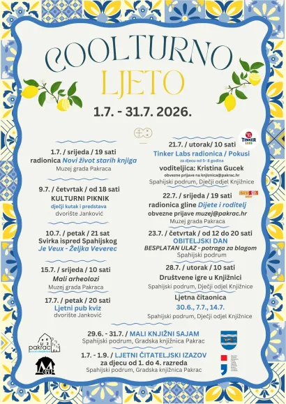 Evo kompletnog programa