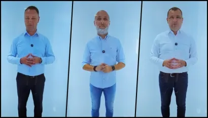 Kad uređaji nisu u aktivnoj uporab, poruke dobrodo&scaron;lice izgovaraju hologrami župana Marka Maru&scaron;ića, gradonačelnika Damira Lneničeka te ravnatelja Daruvarskih toplica Ratka Vukovića/Foto: Nikica Puhalo/MojPortal.hr