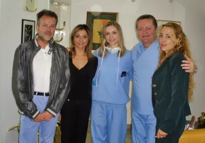 Dr. Ana i Du&scaron;ko Maletić s liječnicima iz Italije koji su također do&scaron;li na edukaciju u Daruvar/Foto: Poliklinika Maletić