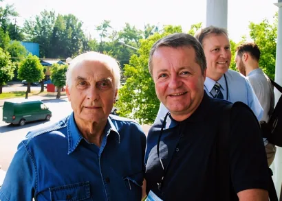 Dr. Du&scaron;ko Maletić s dr. Fournierom koji se smatra jednim od izumitelja suvremene liposukcije/Foto: Poliklinika Maletić