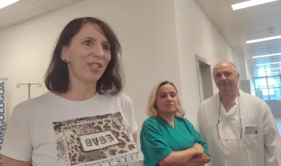 Andrea Stepančić pojasnika je kako članice Zajednice često organiziraju humanitarne akcije/Foto: Slavica Trgovac Martan