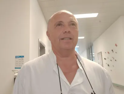 dr. Stjepan Grabovac zahvalio je na donaciji/Foto: Slavica Trgovac Martan