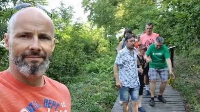 Mario Blaha prema OSIT-ovcima se odnosi kao prema svojoj djeci/Foto: Mario Blaha