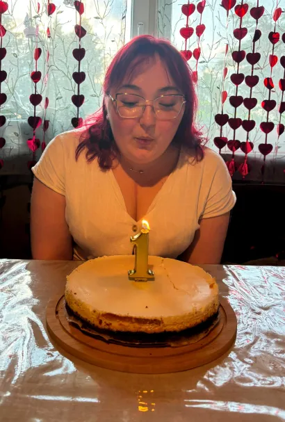 Svijećica je uga&scaron;ena uz lijepe želje/Foto: Privatni album