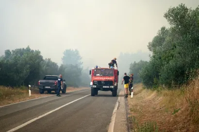 Na intervenciji su sudjelovali vatrogasci iz čitave Hrvatske/Foto: Andjela Scepanovic/CROPIX