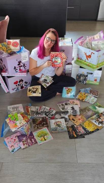 Među salvetama i s najdražim Mickeyem iz Njemačke/Foto: Privatni album