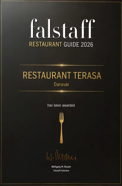 Prestižno priznanje za daruvarski restoran Terasa