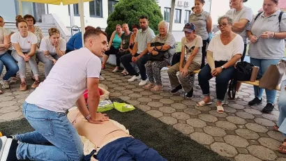 Edukaciju je danas održalo Gradsko dru&scaron;tvo Crvenog križa/Foto: Grad Grubi&scaron;no Polje
