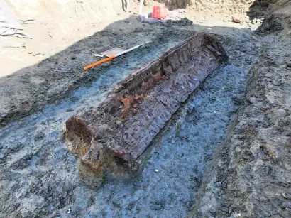Sarkofag prije otvaranja/Foto: Kre&scaron;imir Vacek