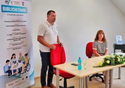Gradonačelnik Damir Lneiček na početnoj konferenciji/Foto: PKiČ Daruvar