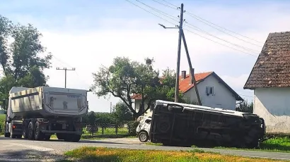 Prizor s mjesta nesreće/Foto: Čitatelj