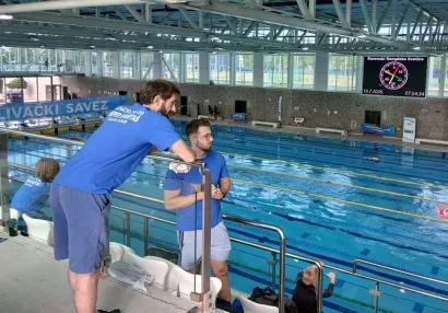 Treneri su ponosni na uspjeh mladih plivača/Foto: Plivački klub Super Sporta&scaron;