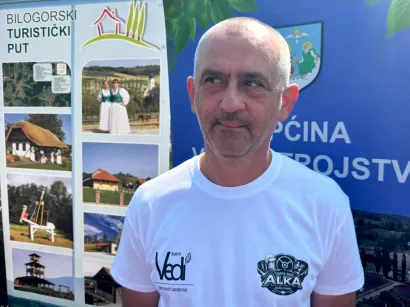Goran Bačak, predsjednik Udruge Bilogorski turističku put/Foto: MojPortal.hr