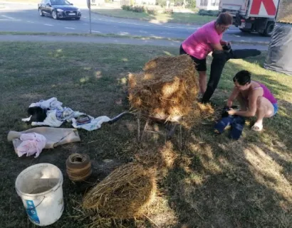 Mje&scaron;tani su zasukali rukave i odradili sjajan posao/Foto: Privatni album