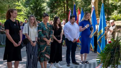 Počast je odana daruvarskim, ali i svim drugim hrvatski braniteljima/Foto: Predrag Uskoković (Grad Daruvar)