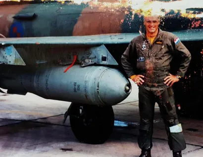 Ivan Selak čestitao je svima Dan pobjede/Foto: Privatni album