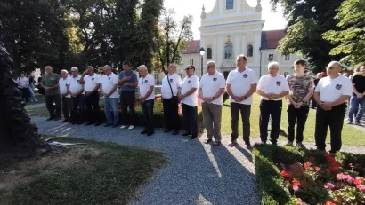 Odana je počast hrvatskim braniteljima/Foto: Slavica Trgovac Martan