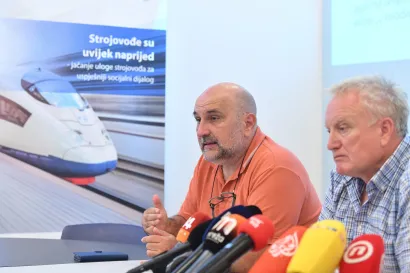 Dalibor Petrovic, dopredsjednik SIndikata strojovođa/Foto: Goran Mehkek/CROPIX