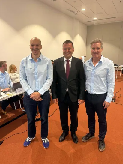 Gradonačelnik Hrebak je bjelovarsku kandidaturu predstavio u Parizu/Foto: Grad Bjelovar
