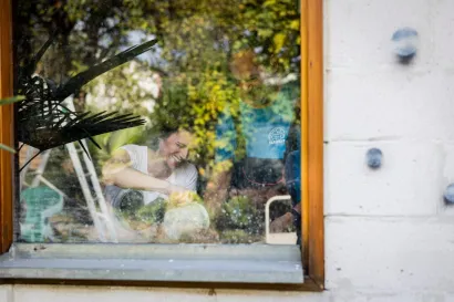 U stvaralačkom zanosu/Foto: Berislava Picek/CROPIX