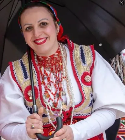 S ponosom u narodnoj no&scaron;nji/Foto: Privatni album