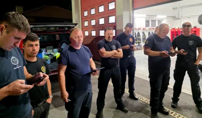 Vatrogasci su otputovali tijekom noći/Foto: Vatrogasna zajednica BBŽ