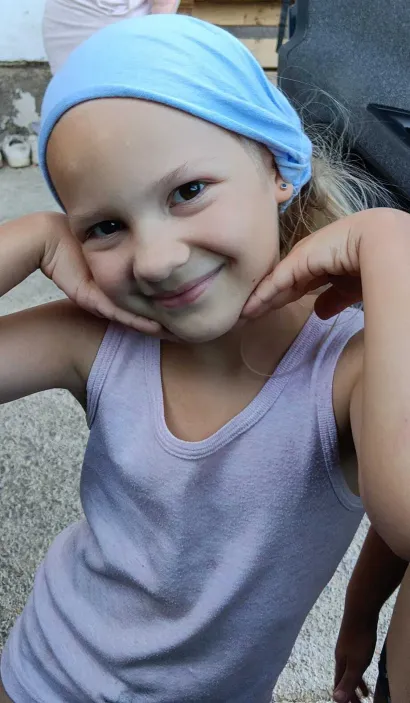 Antonija se nimalo ne boji injekcija, jako je hrabra i samo želi narasti/Foto: Privatni album