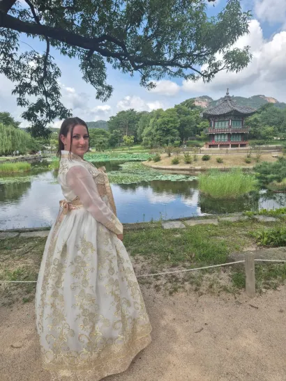 Tradicionalna korejska no&scaron;nja hanbok/Foto: Privatni album