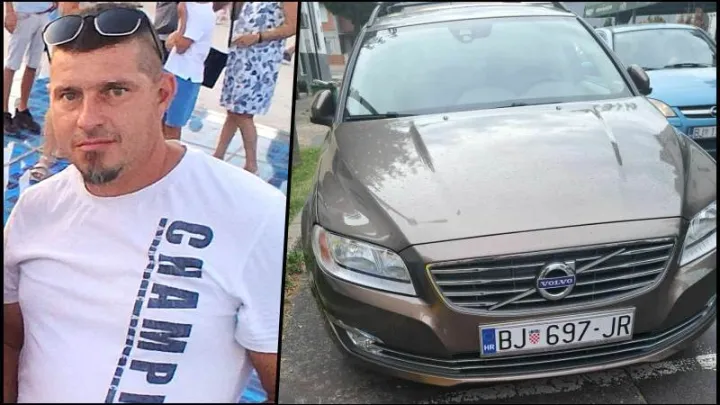 Danijel Fogec kuću je napustio u svom Volvu/Foto: Privatni album
